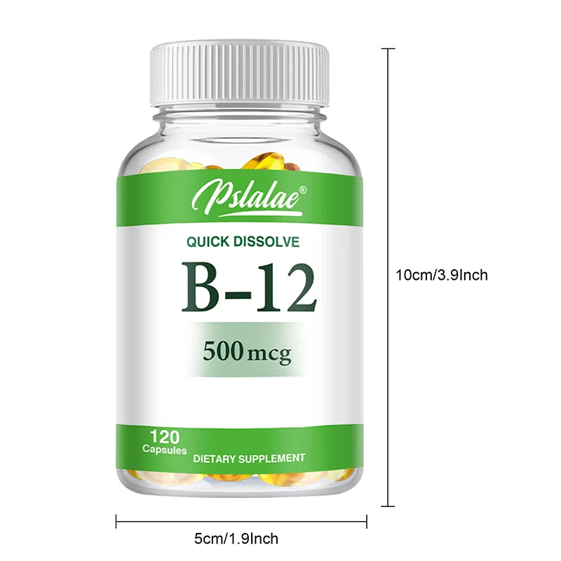 Vitamin B12 Capsules - General Energy and Brain Health