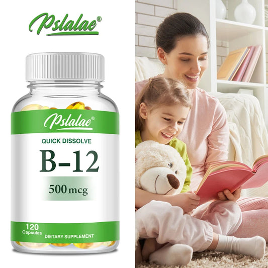 Vitamin B12 Capsules - General Energy and Brain Health