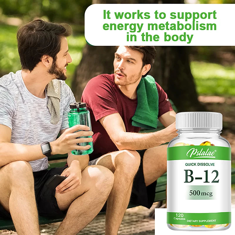 Vitamin B12 Capsules - General Energy and Brain Health