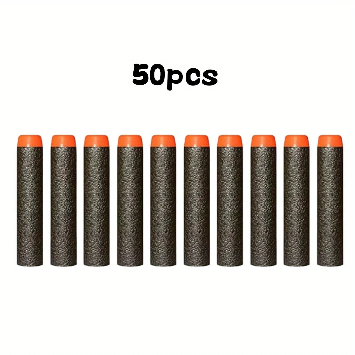 7.2cm 200pcs for Nerf Soft Bullets Darts Round Head Refill Sponge Darts Kids Children Toy Gun Bullets for NERF N-Strike Blasters