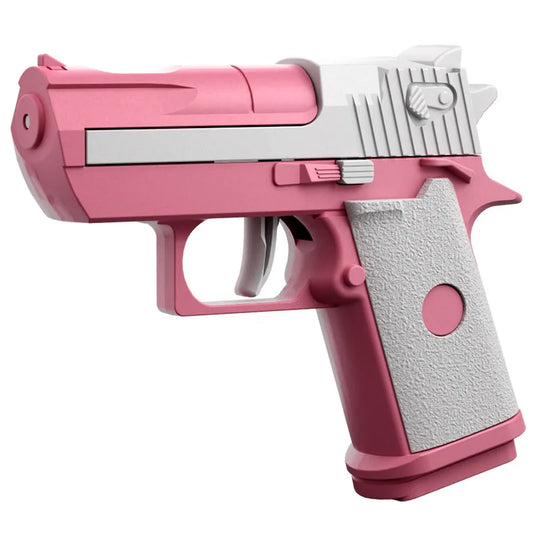 Hot Mini Desert Eagle Mechanical Continuous Firing Water Gun Small Pistol Summer Outdoor Beach Poor Toy Shoot Water Gun for Kids