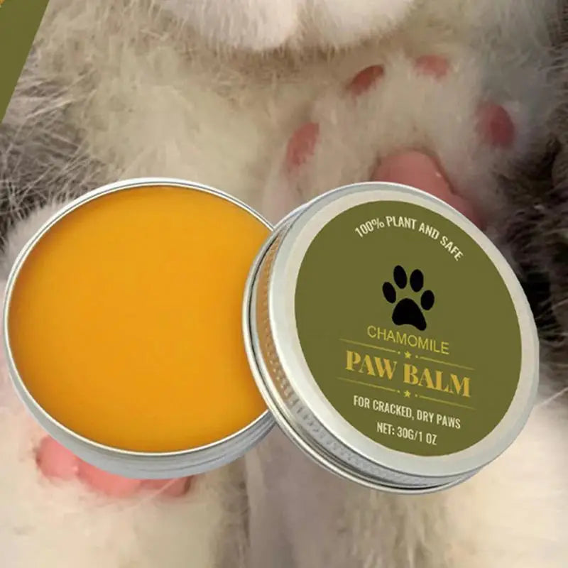 30g Pet Paw Balm Natural Skin Healing Balm Soother Moisturising Cream Pet Paw Protection Wax Pet Supplies