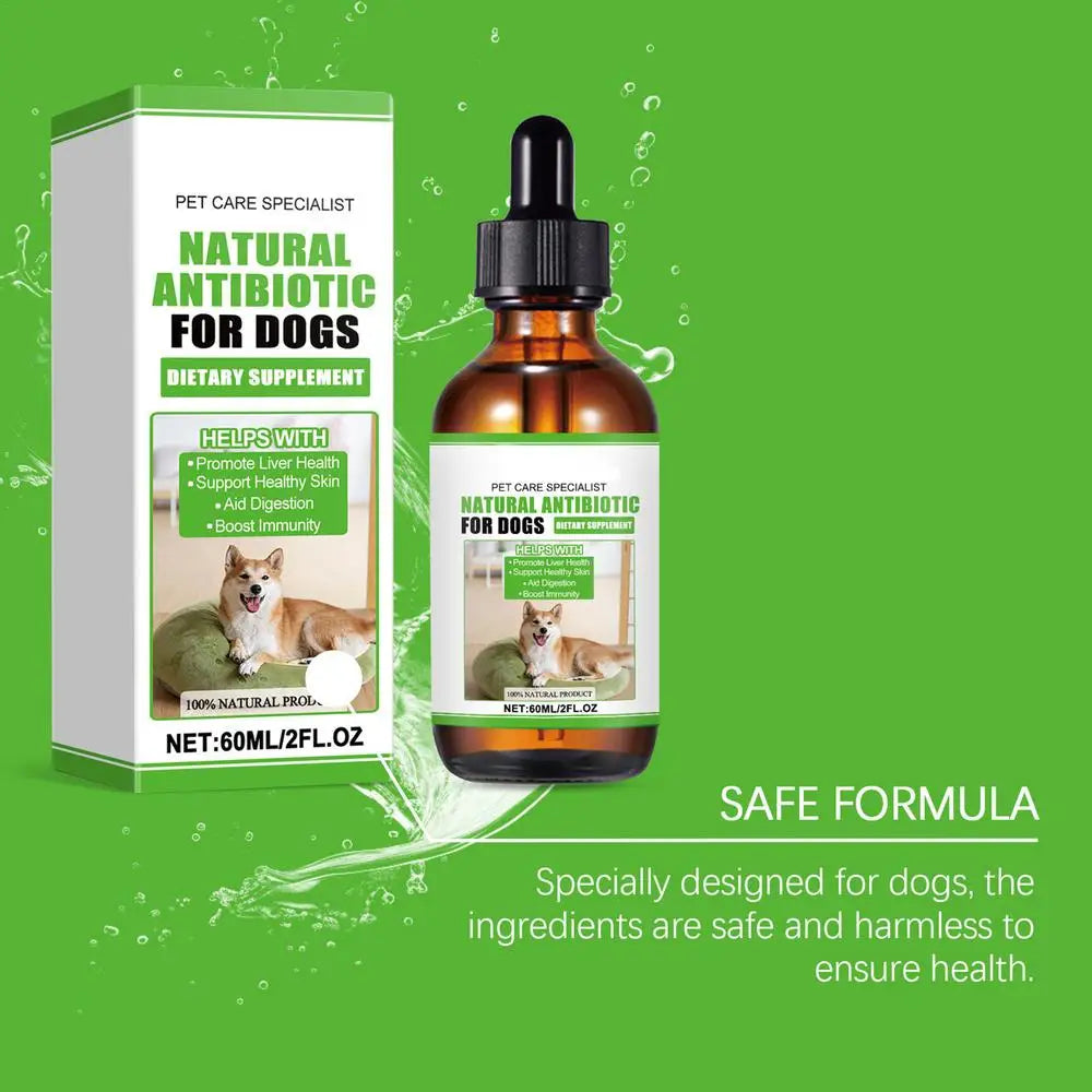 Dog Food Additives Skin And Coat Supplement Dog Dietary Support Supplement Pet Dietary Grooming Supplement 60ml For Immune