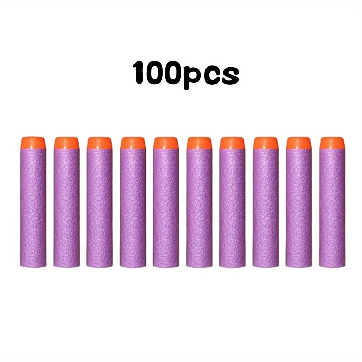 7.2cm 200pcs for Nerf Soft Bullets Darts Round Head Refill Sponge Darts Kids Children Toy Gun Bullets for NERF N-Strike Blasters