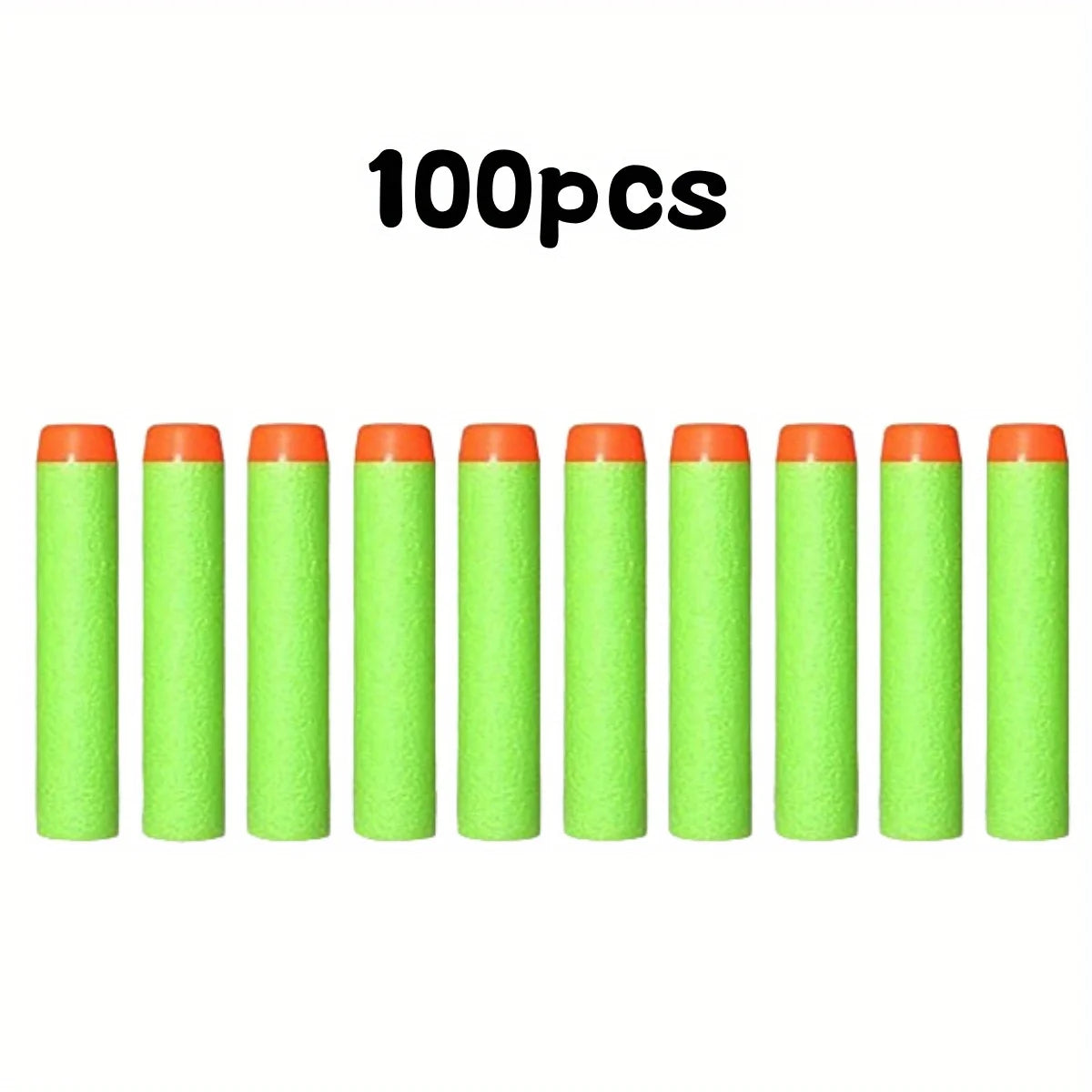 7.2cm 200pcs for Nerf Soft Bullets Darts Round Head Refill Sponge Darts Kids Children Toy Gun Bullets for NERF N-Strike Blasters