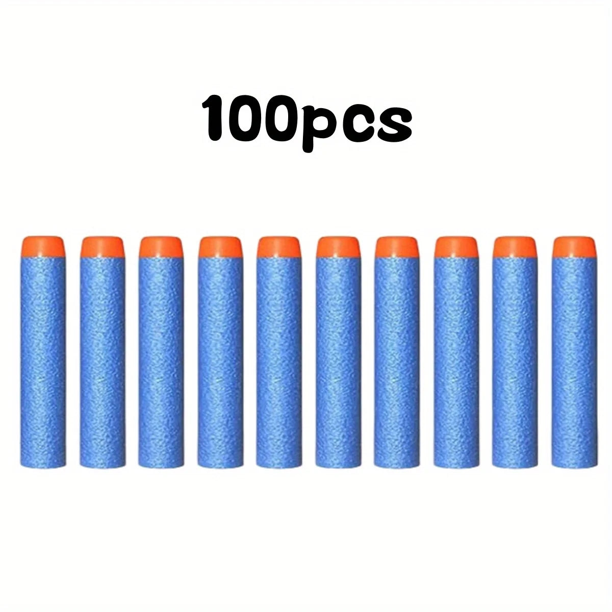 7.2cm 200pcs for Nerf Soft Bullets Darts Round Head Refill Sponge Darts Kids Children Toy Gun Bullets for NERF N-Strike Blasters