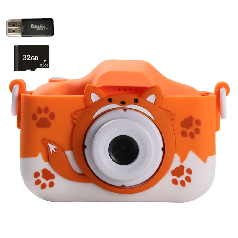 40MP HD Camera Toys for Kids Cartoon Digital Camera Little Camera Toys Tiny Video Camera for Children Christmas Birthday Gifts