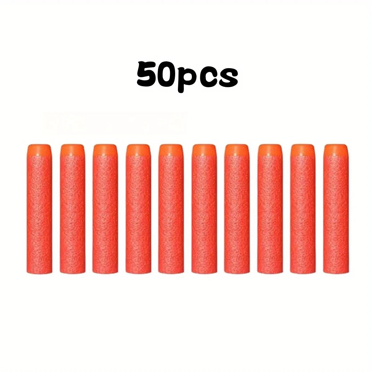 7.2cm 200pcs for Nerf Soft Bullets Darts Round Head Refill Sponge Darts Kids Children Toy Gun Bullets for NERF N-Strike Blasters