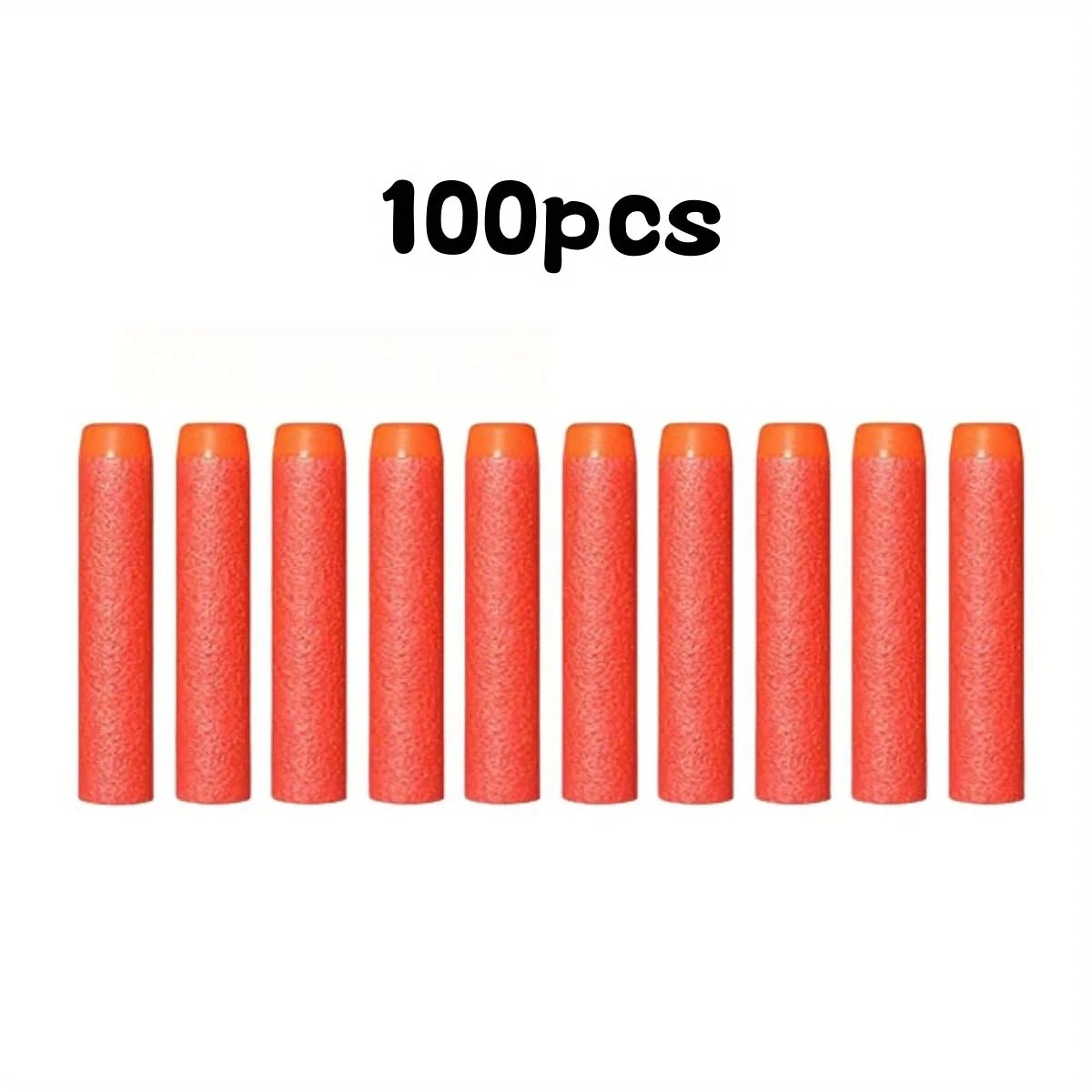 7.2cm 200pcs for Nerf Soft Bullets Darts Round Head Refill Sponge Darts Kids Children Toy Gun Bullets for NERF N-Strike Blasters