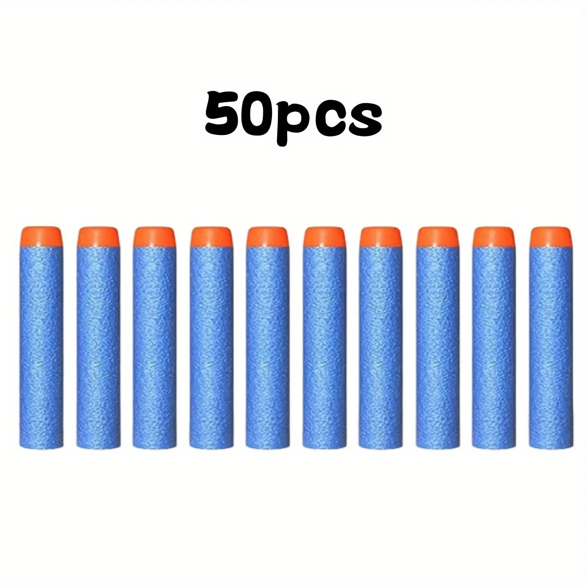 7.2cm 200pcs for Nerf Soft Bullets Darts Round Head Refill Sponge Darts Kids Children Toy Gun Bullets for NERF N-Strike Blasters